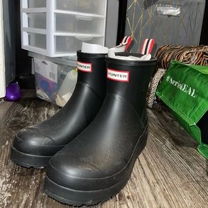 Hunter rain boots